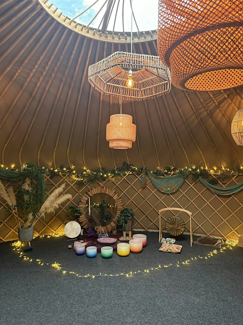 Yurtshire Sound Bath ♡ Hideaway Yurt | A Place to Pause