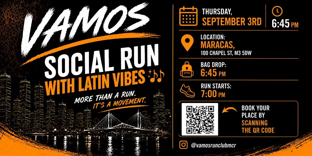 Vamos Manchester - 5K Social Run with Latin Vibes at Maracas Latin American Cantina