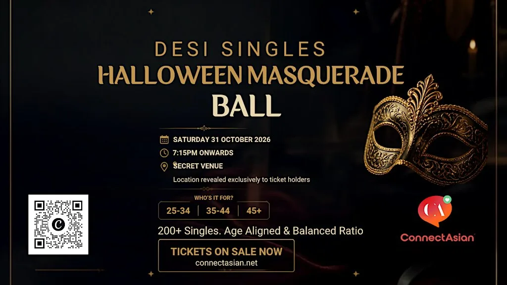 Desi Singles Halloween Masaquerade Ball - London