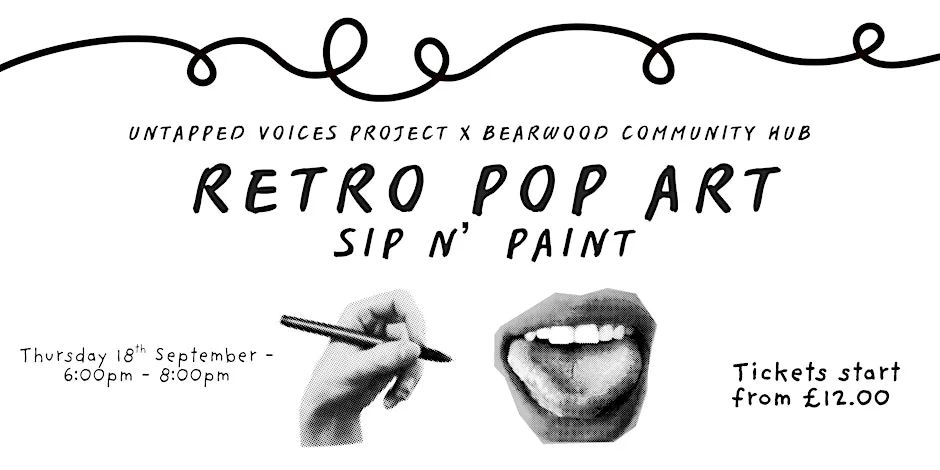 Retro Pop Art - Sip N' Paint at 1000 Trades on the Park