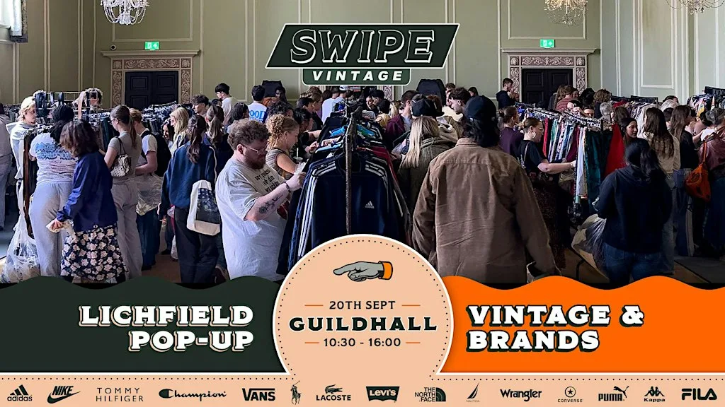 Swipe Vintage x Lichfield Kilo Sale at Guildhall