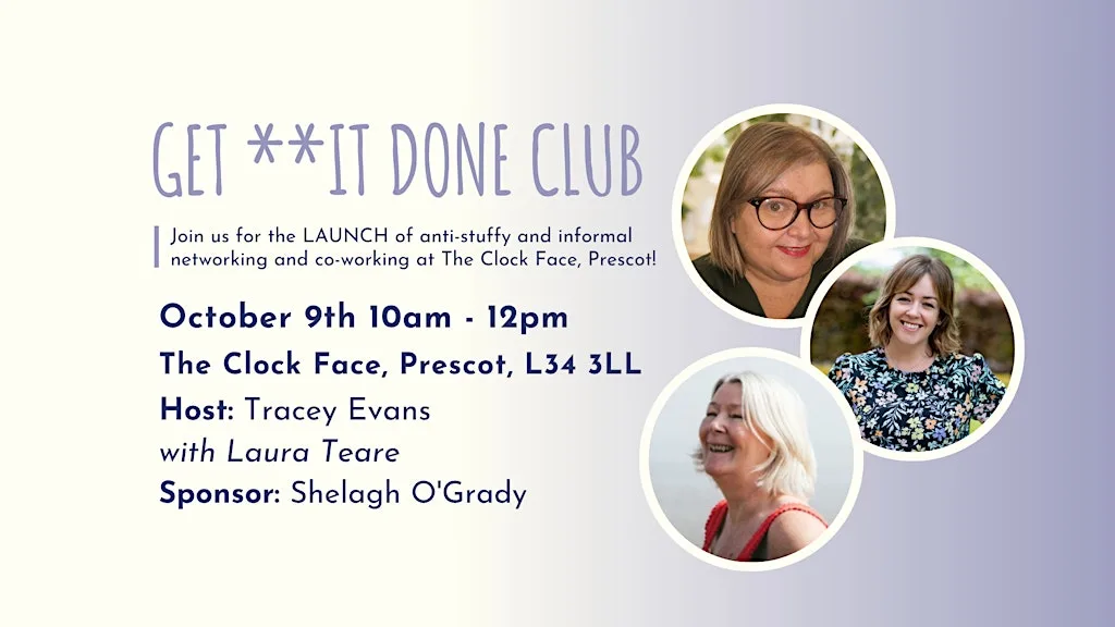 GET **IT DONE CLUB Prescot LAUNCH!