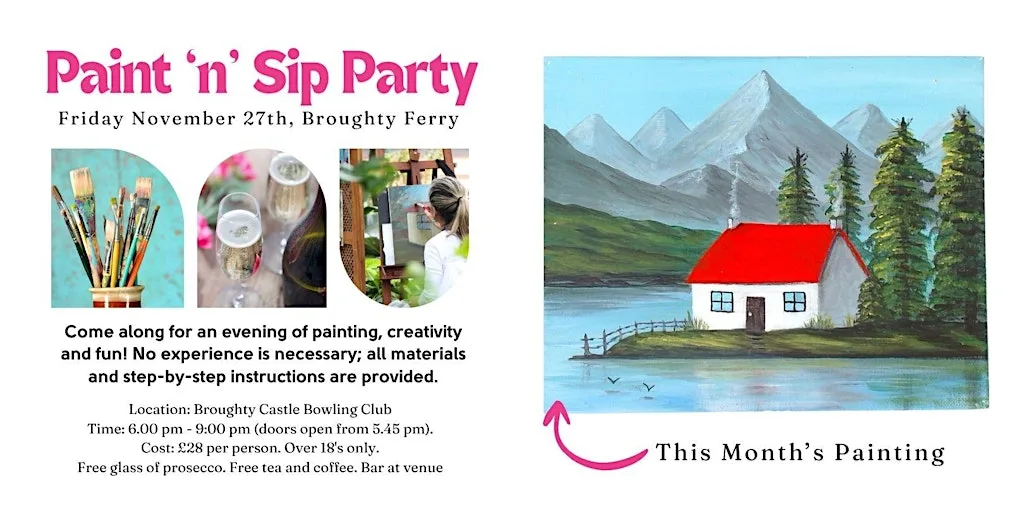 Paint & Sip Party – Broughty Ferry