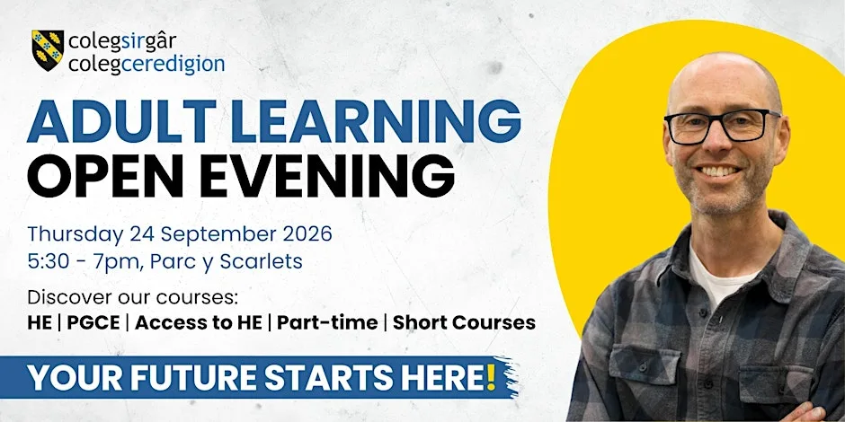 Adult Learning Open Evening at Parc y Scarlets at Parc y Scarlets