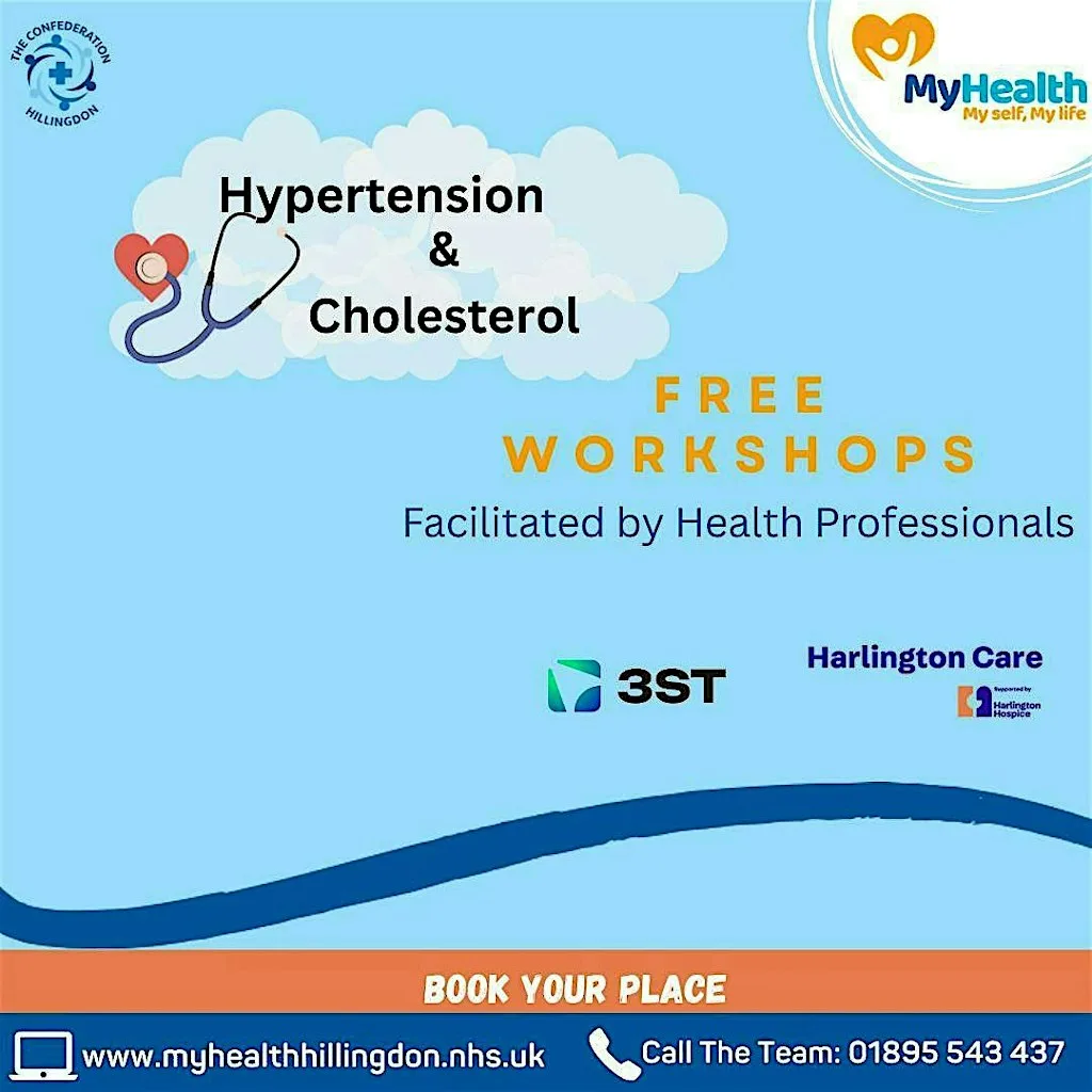 MyHealth Hypertension & Cholesterol Workshop (In-person)