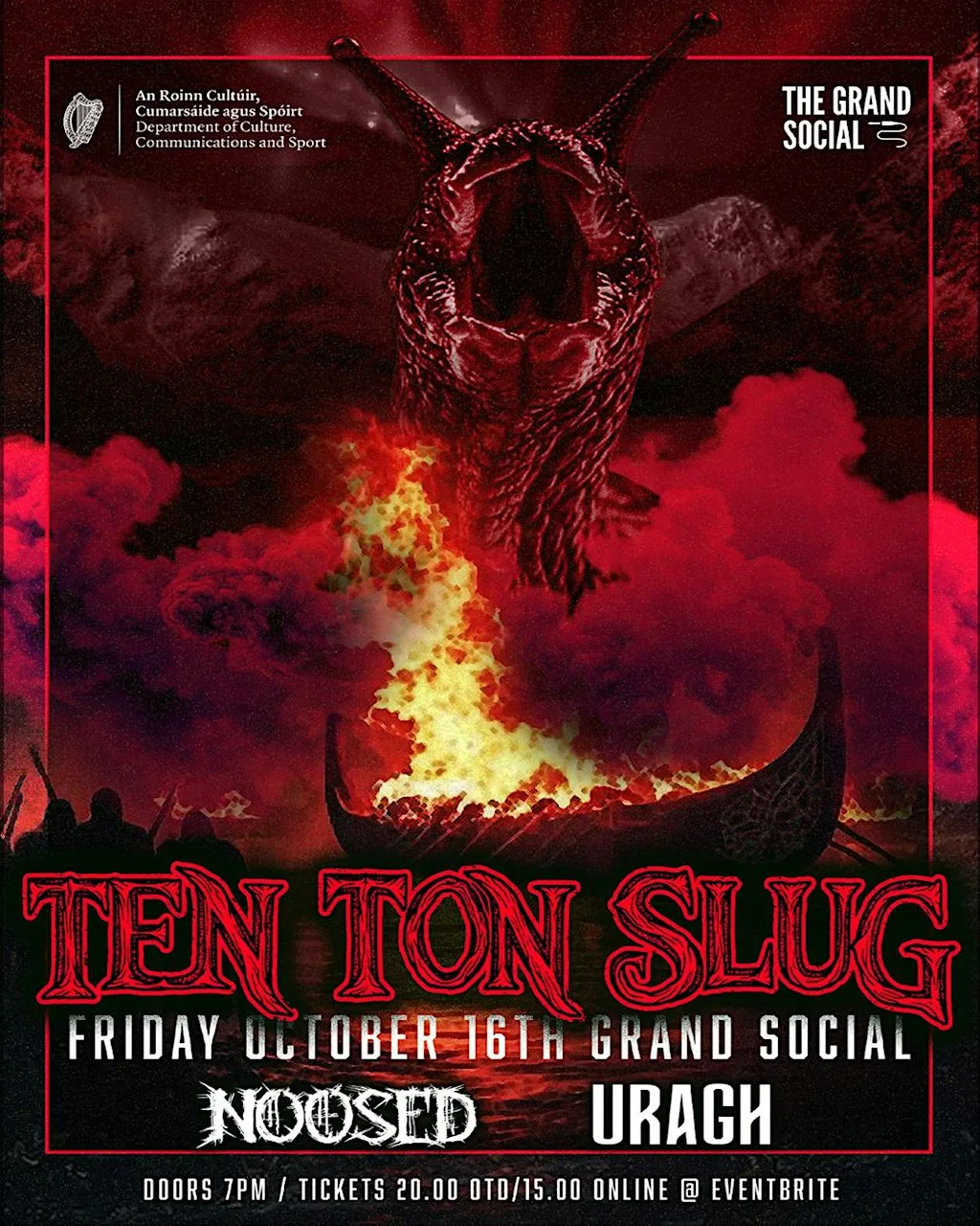 Ten Ton Slug Live at The Grand Social