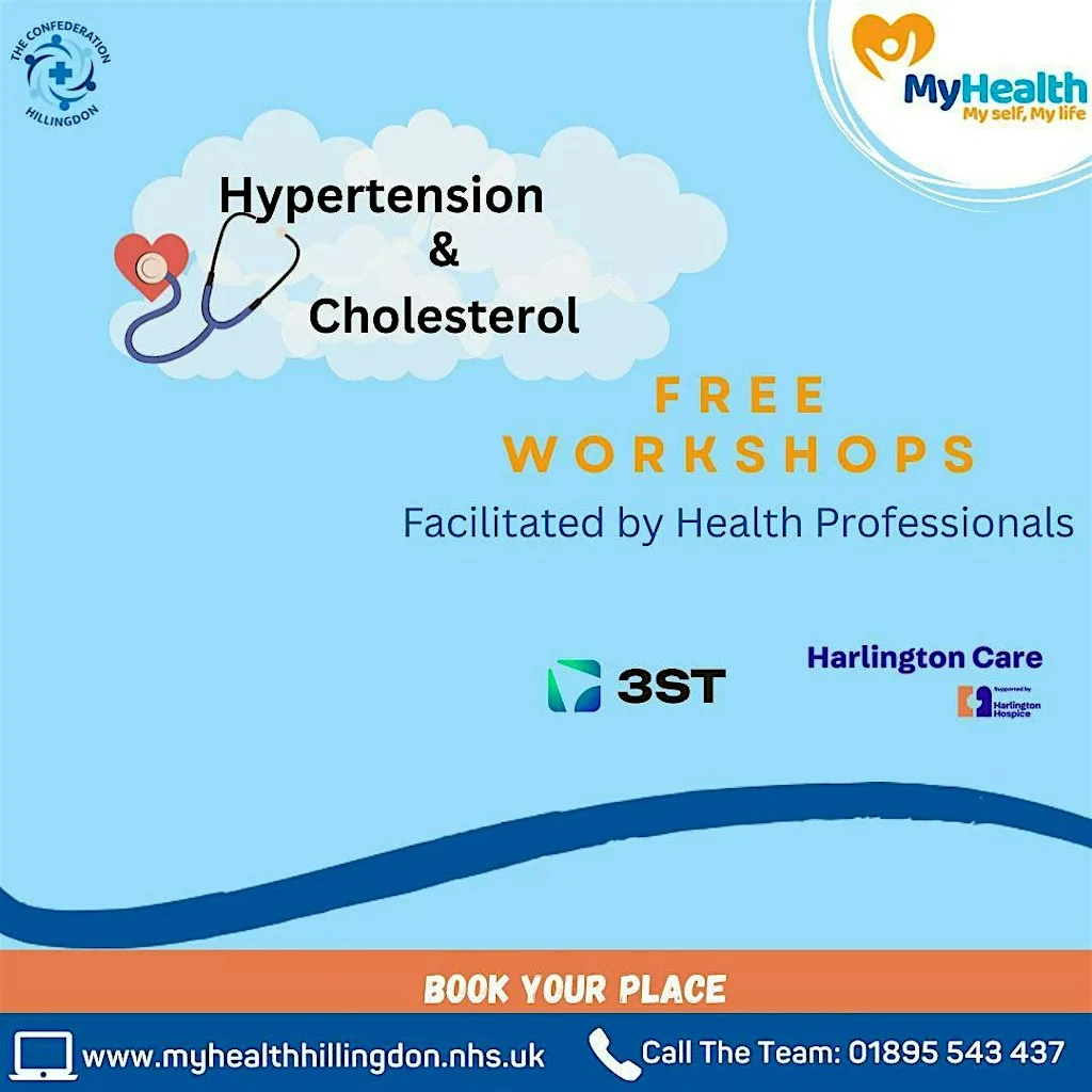 MyHealth Hypertension & Cholesterol Workshop (In-person) at Christ Church