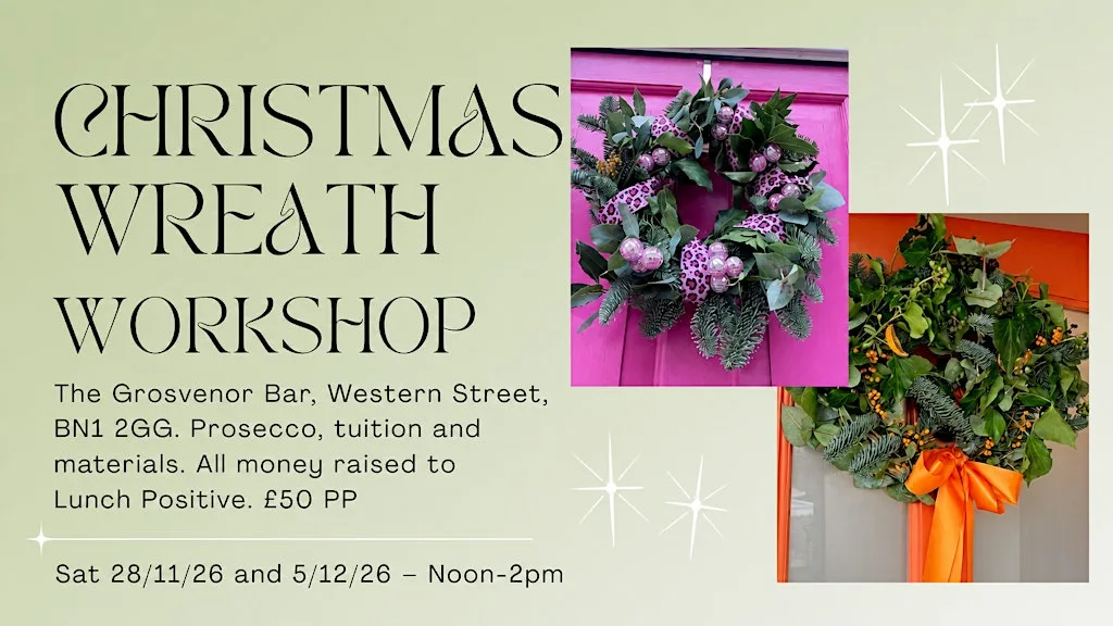 Christmas Wreath Making With Prosecco – Craft, Sip & Celebrate at The Grosvenor Bar