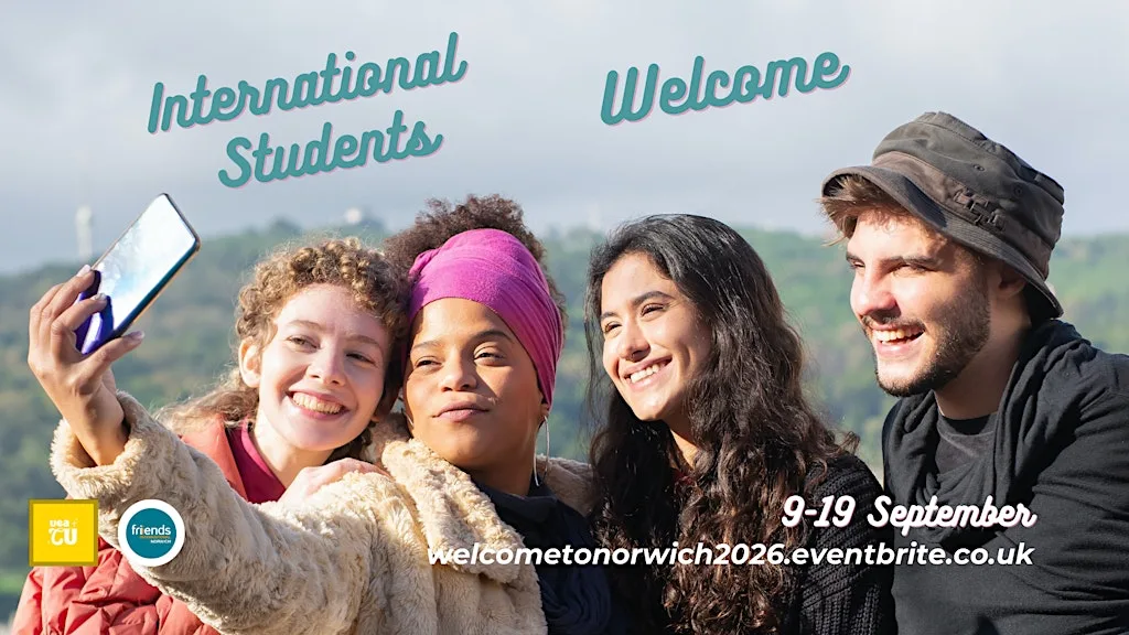 International students welcome to Norwich 2026