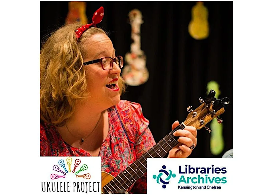 Beginner workshop for Children - London Ukulele Project at North Kensington Library