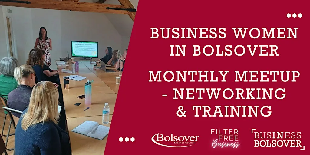 Business Women in Bolsover - Monthly Meet Up - Networking and Training at The Tangent Business Hub