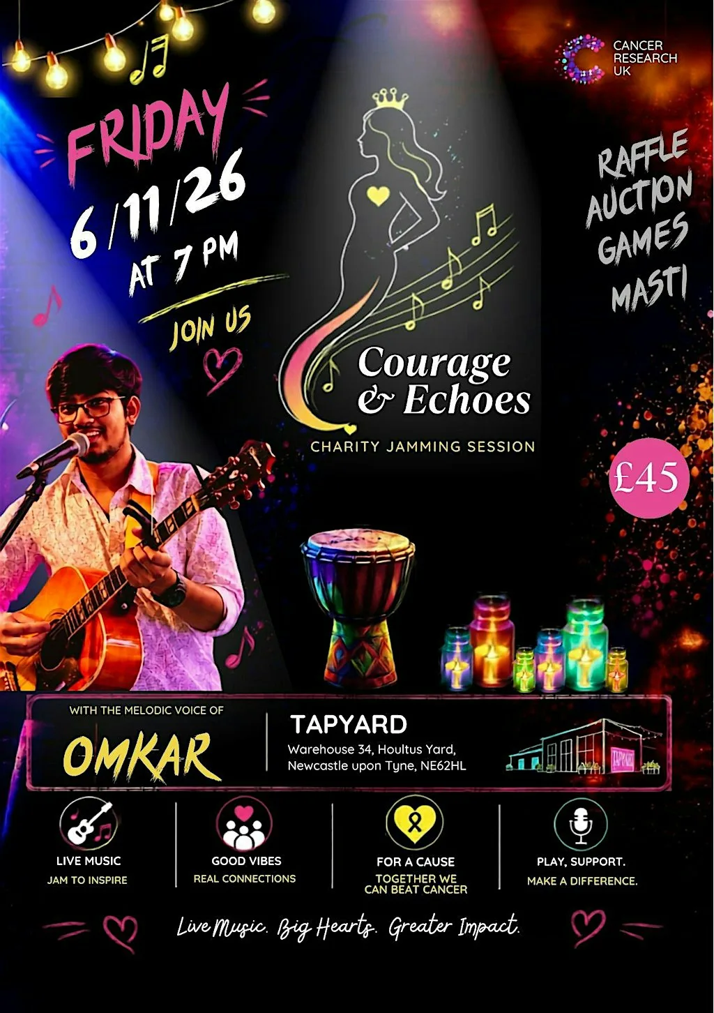 Courage & Echoes at Tapyard
