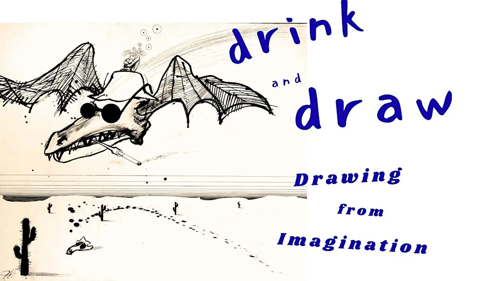 Drink & Draw: Drawing from Imagination at The Bedford Inn