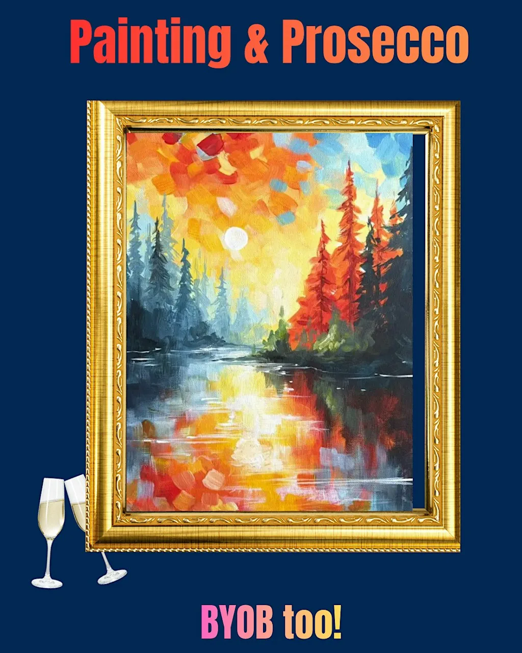 Painting & Prosecco: Autumn fall at Pictura Chester
