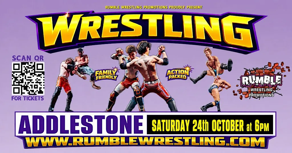 Rumble Wrestling comes to Addlestone - KIDS FOR A FIVER limited offer