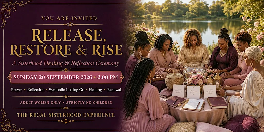 YOU ARE INVITED TO RELEASE, RESTORE & RISE