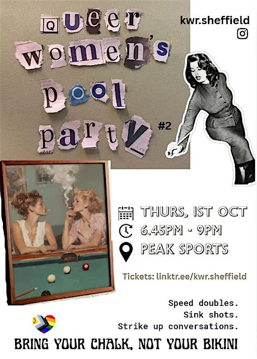Queer women's pool party at Peaks Sports Bar & Diner
