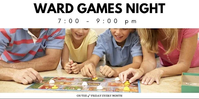 Ward Game Night at The Church of Jesus Christ of Latter-day Saints