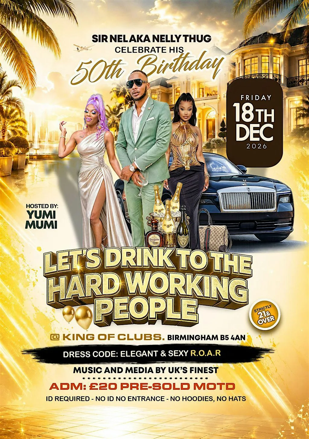Lets drink to the hard working people