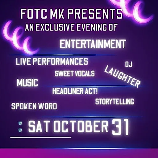 FOTC MK EXCLUSIVE EVENING OF ENTERTAINMENT - SATURDAY 31ST OCTOBER 2026
