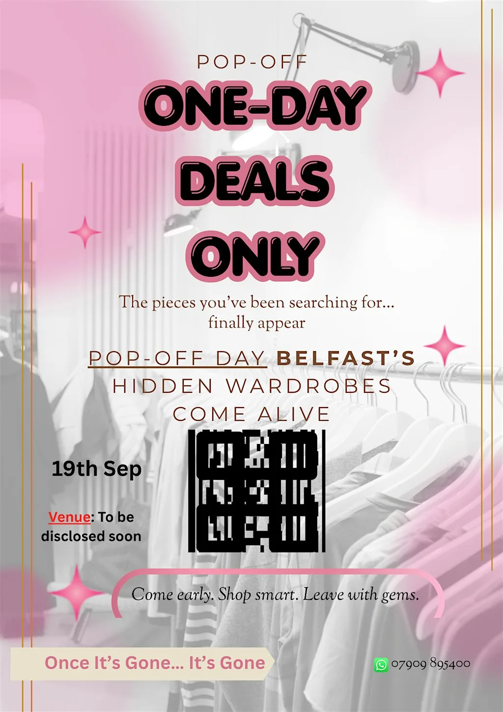 POP-OFF DAY - BELFAST BIGGEST ONE-DAY FASHION POP UP