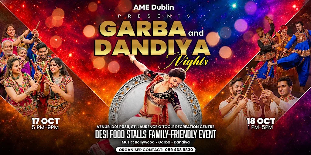 Garba & Dandiya Nights- Dublin City Centre