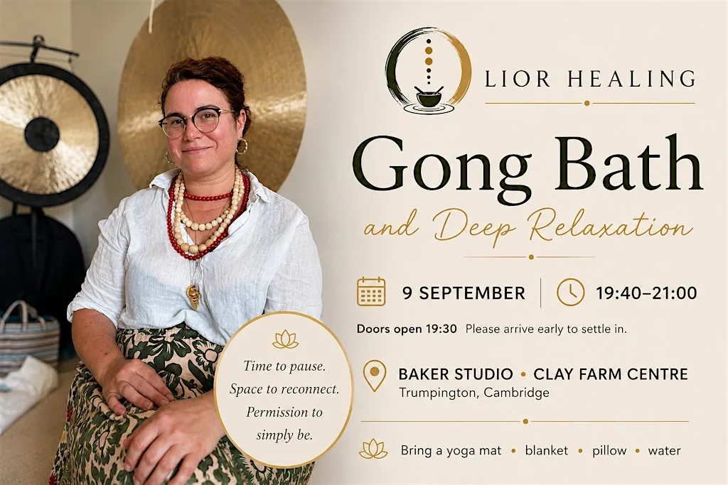 The Art of Stillness — Gong Bath