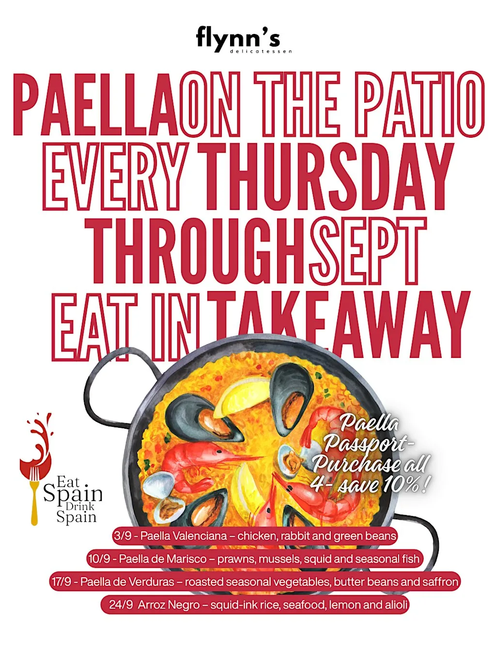 Paella on the Patio: Marisco