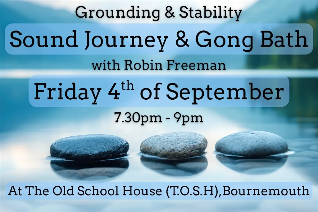 Grounding & Stability Candlelight Sound Journey & Gong Bath - Bournemouth at The Old School House Boscombe