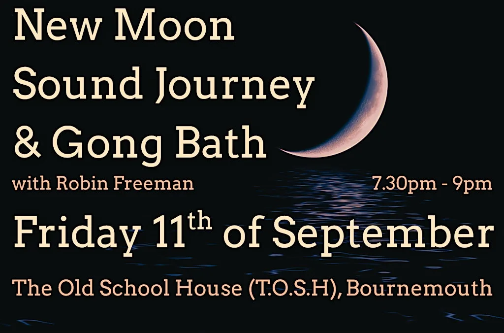 New Moon Candlelight Sound Journey & Gong Bath - Bournemouth at The Old School House Boscombe