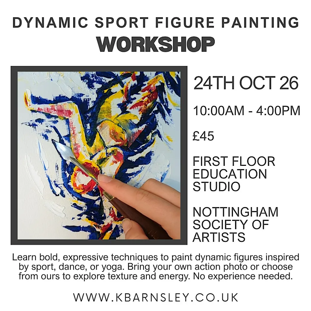 Dynamic Sport Figure Painting Workshop