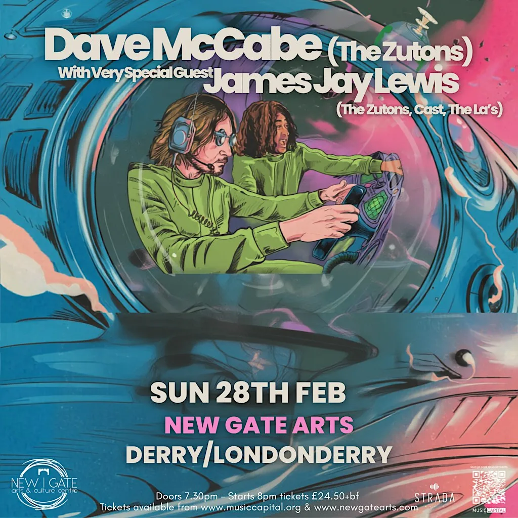 Dave McCabe (The Zutons) at New Gate Arts & Culture Centre