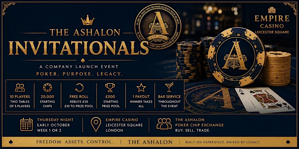 The Ashalon Invitationals Poker Exhibition 2026