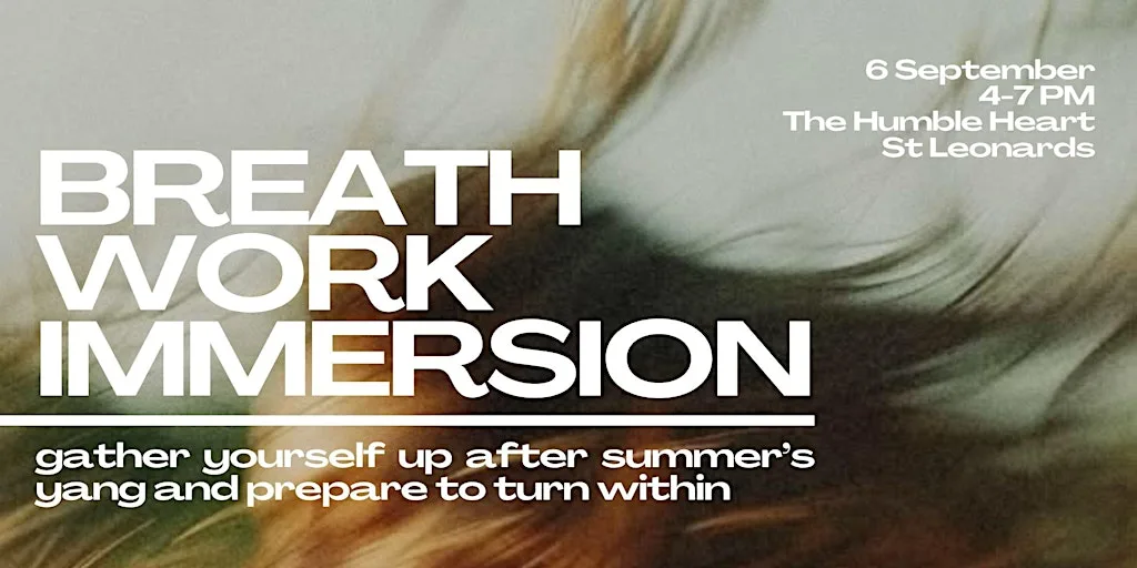 Transformational Breathwork Immersion at The Humble Heart