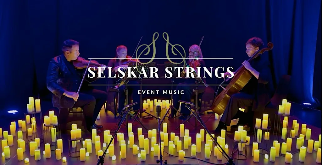 Iconic Hits by Candlelight presented by Selskar Strings at Green Acres Restaurant, Wine Retail, Art Gallery, Coffee Shop & Deli