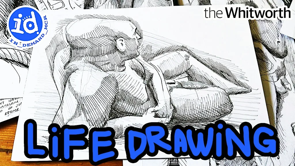 Life Drawing at the Whitworth Gallery (+18) SEP 10TH at The Whitworth