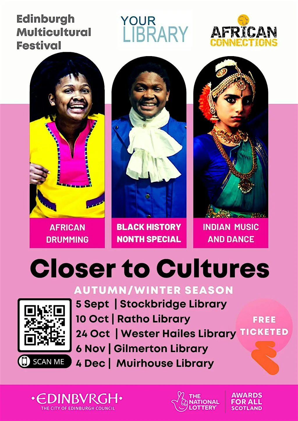 Closer to Cultures: 2026 Autumn/Winter Season at Stockbridge Library