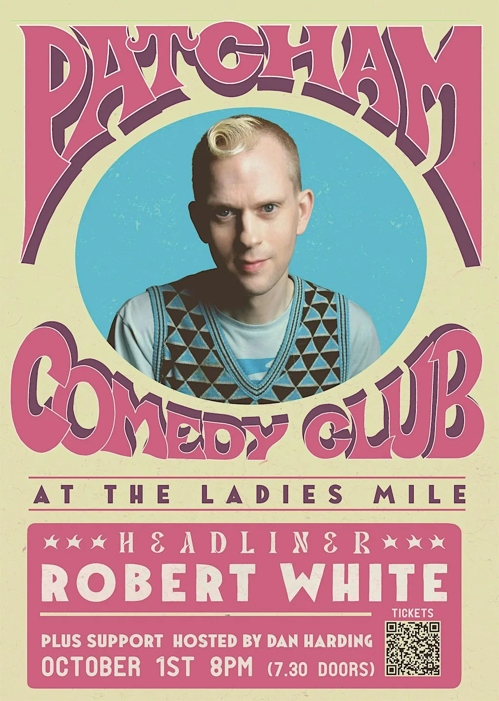 Patcham Comedy club with Robert White