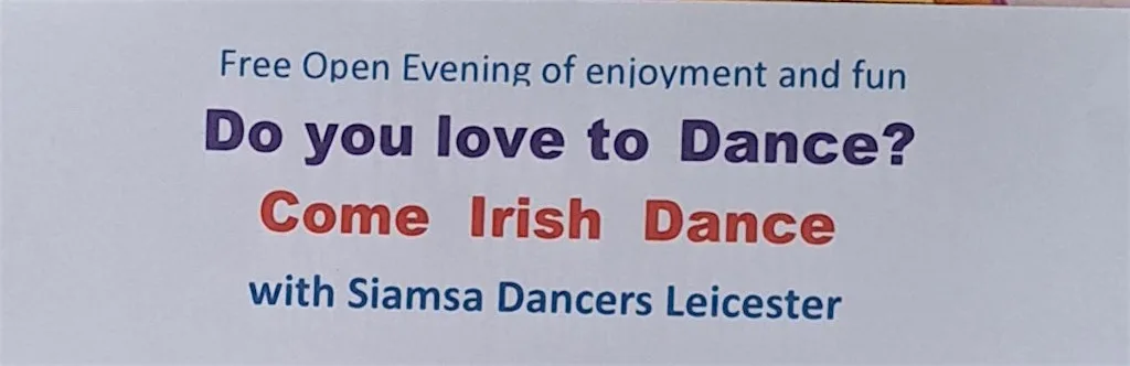 Come Irish Dance in Leicester