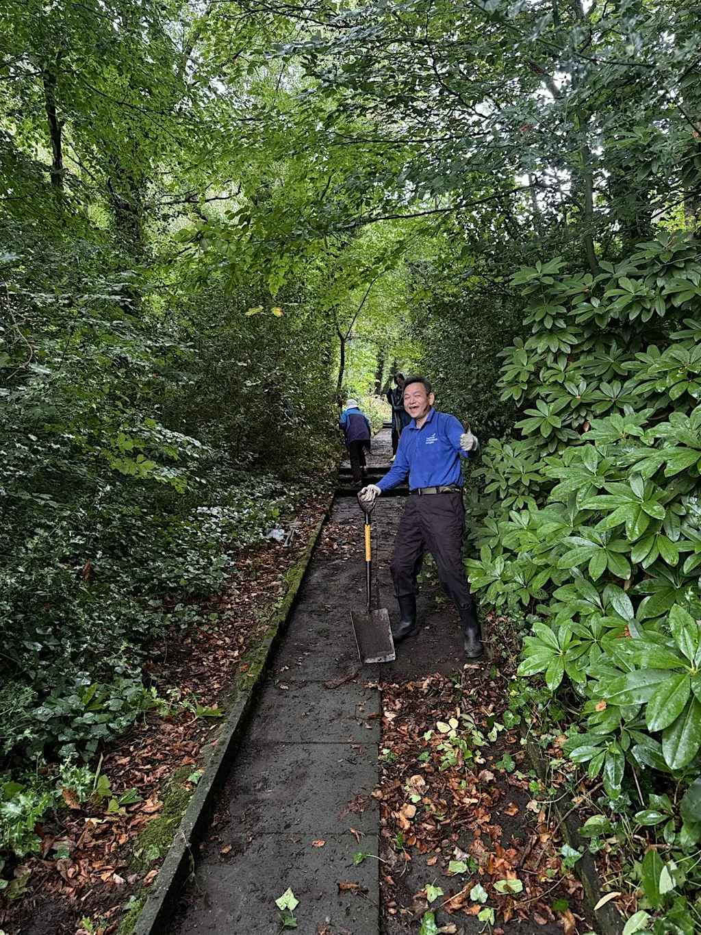 Worsley Woods Conservation Session at Sefton Drive