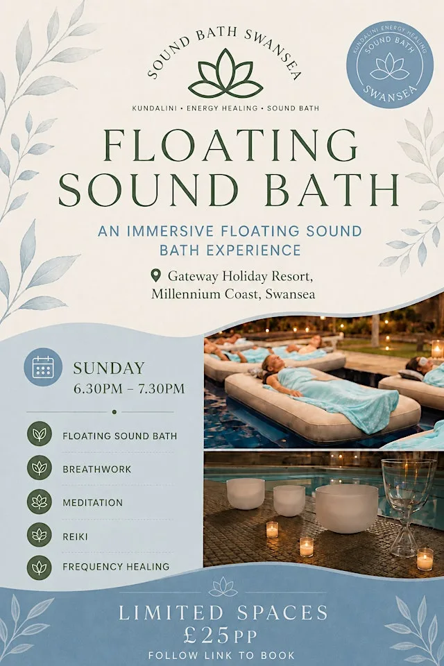 Floating Sound Bath at Gateway Resort at Gateway Resort