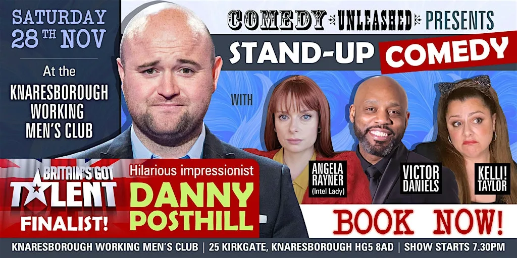 Stand-up Comedy Night Knaresborough at Knaresborough Working Mens Club