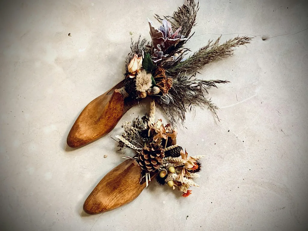 Silk & Dried Flower 'Shoe Last' Workshop at The Hub at Betley Court Gardens