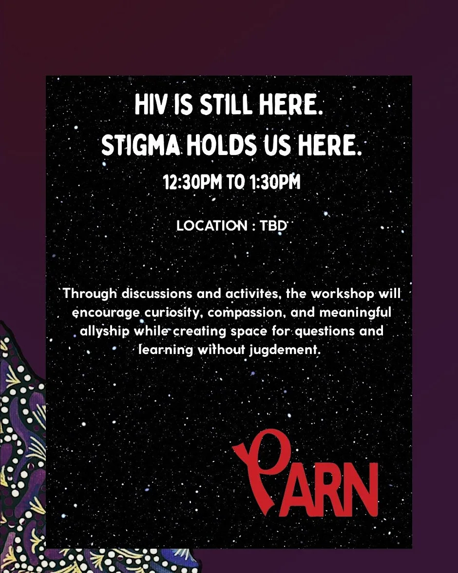 HIV is Still Here. Stigma Holds Us Here.
