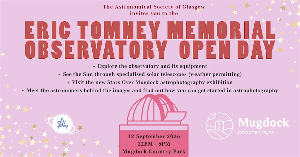 Astronomical Society of Glasgow – Open Day