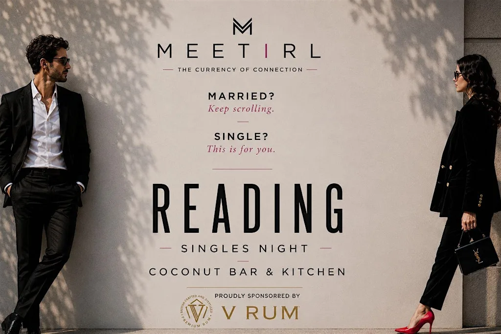 MeetIRL Reading Singles Social Mixer | Under 40s | Coconut Bar at Coconut Bar & Kitchen