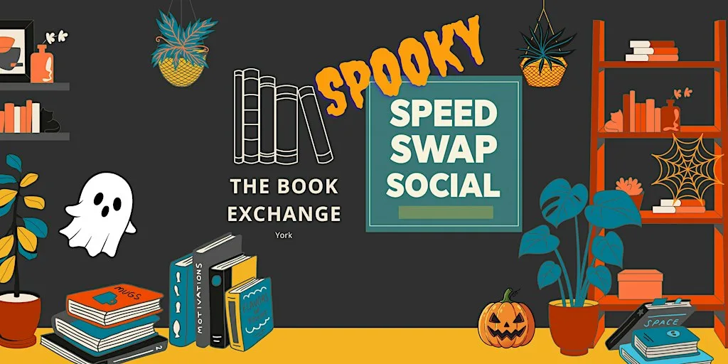 The Book Exchange - Speed Swap Social - Spooky Edition at Fossgate Tap