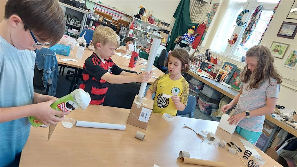 Model Making and Art for Kids at John archer hall