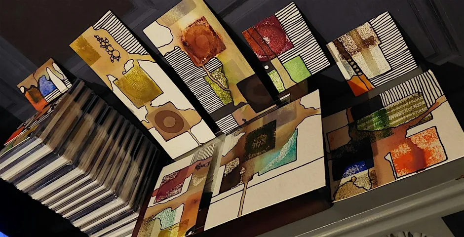 Ink and Abstract at John archer hall