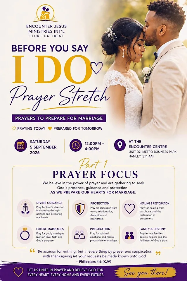 BEFORE YOU SAY I DO (PRT 1) Prayers at Metro Business Park